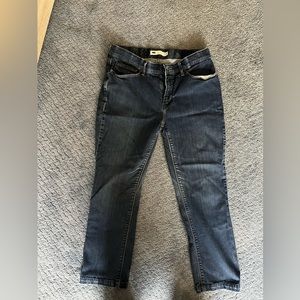 Size 14 straight leg dark wash jean
